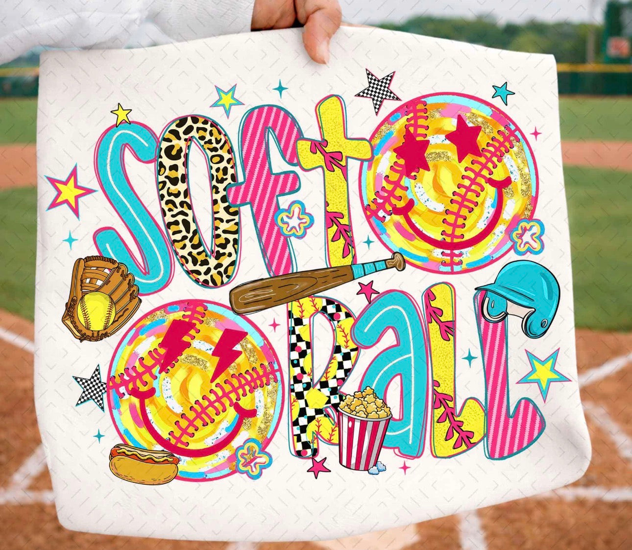 Softball smiley