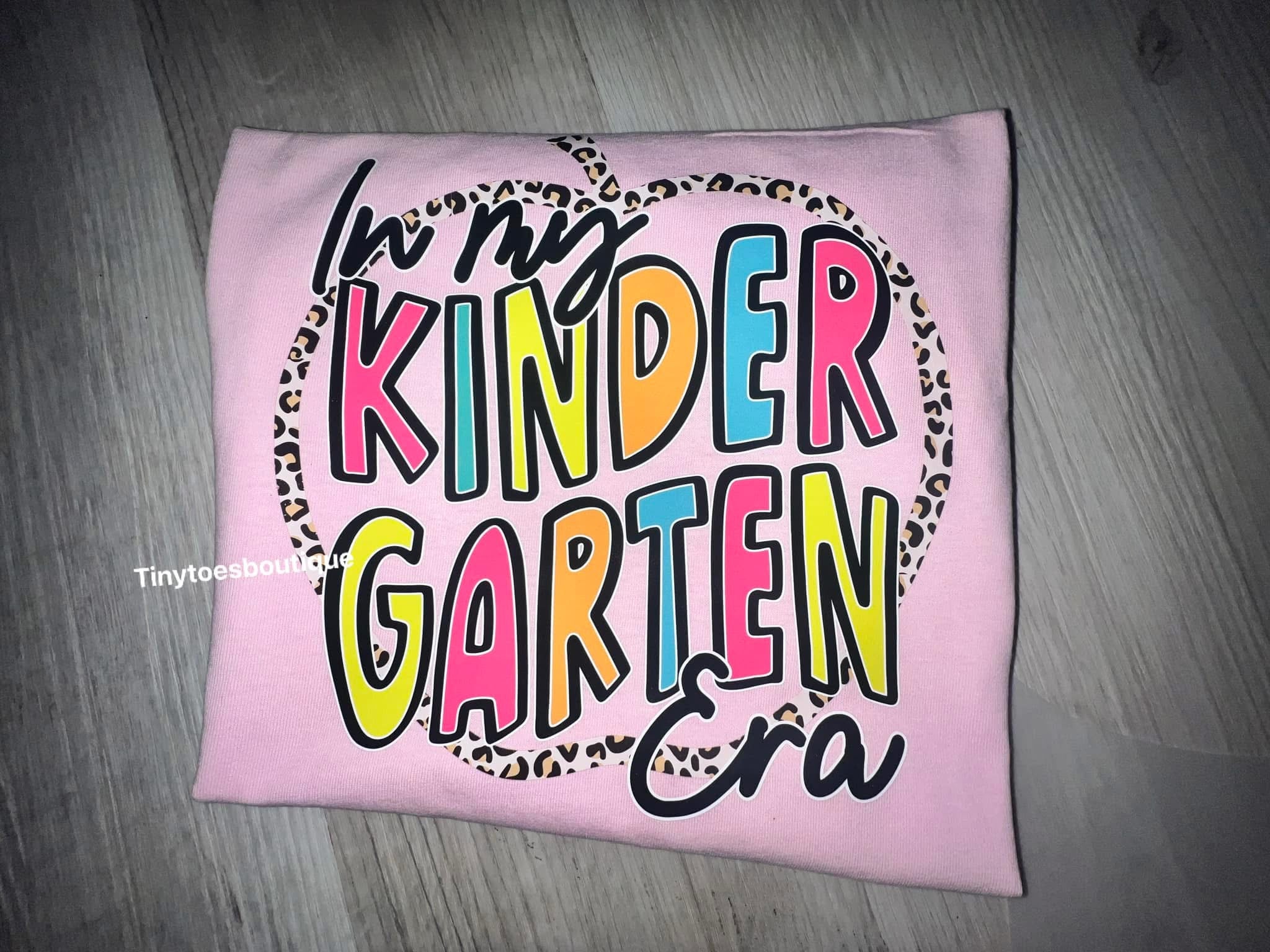 Kindergarten Era