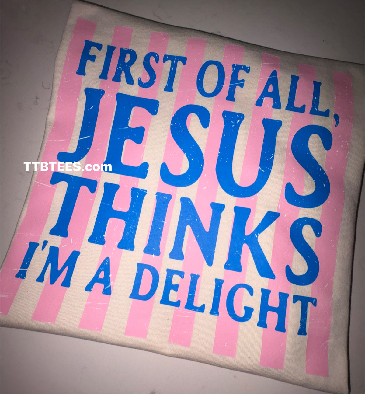 First of all tee