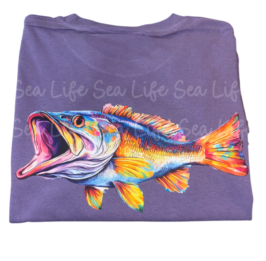 Full of color bass- comfort colors