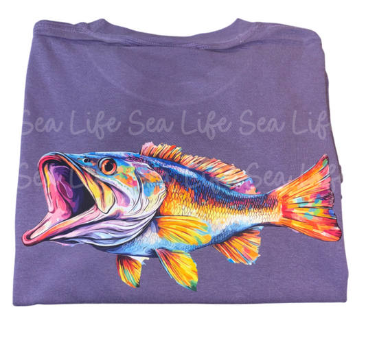 Full of color bass- comfort colors