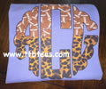 Football leopard initials