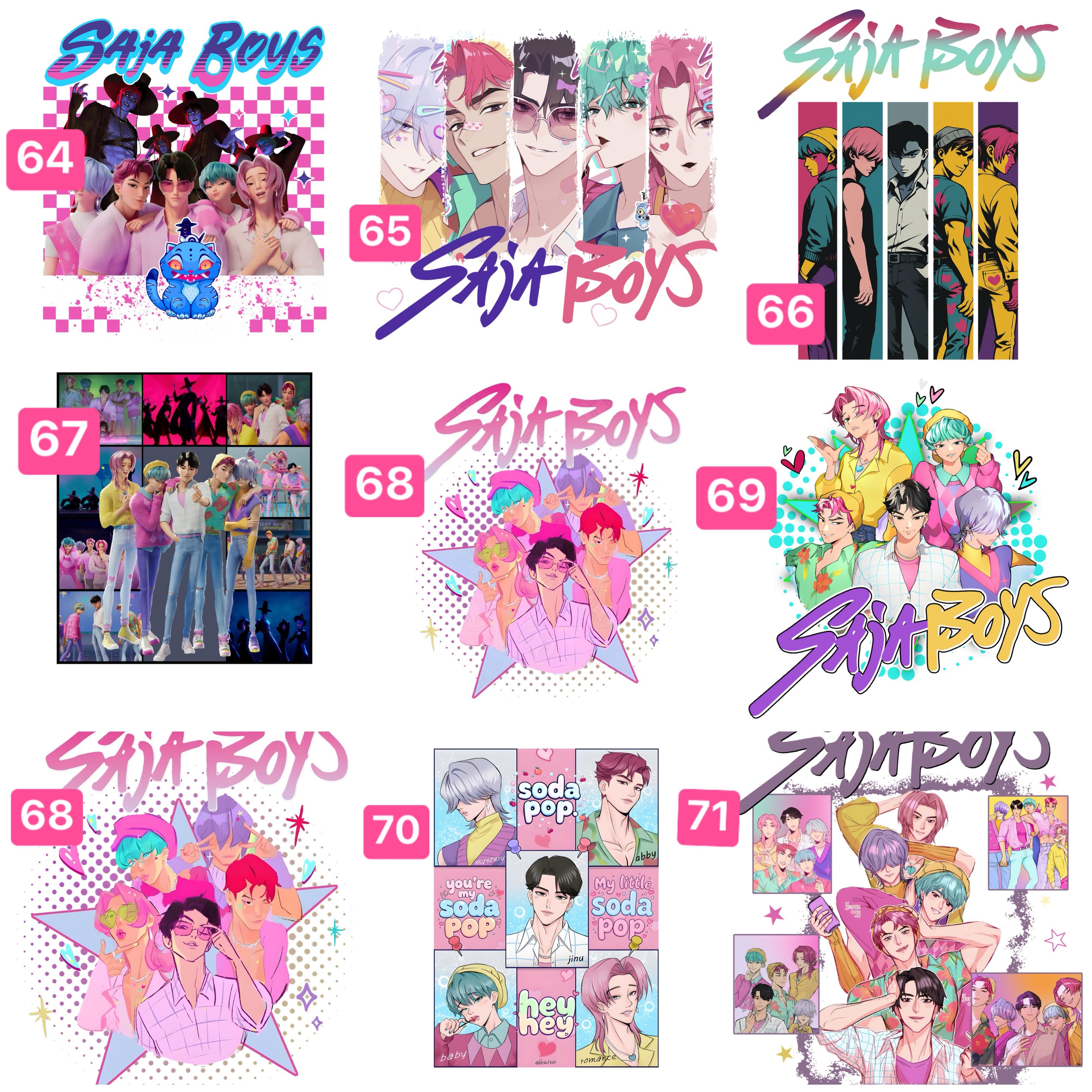 K-pop & Saja Boys