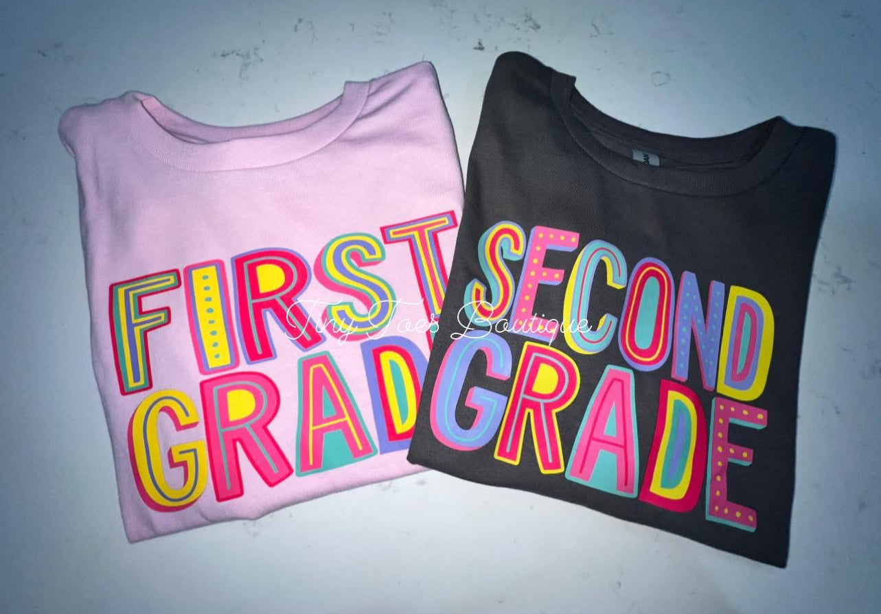 Grade Level Tees