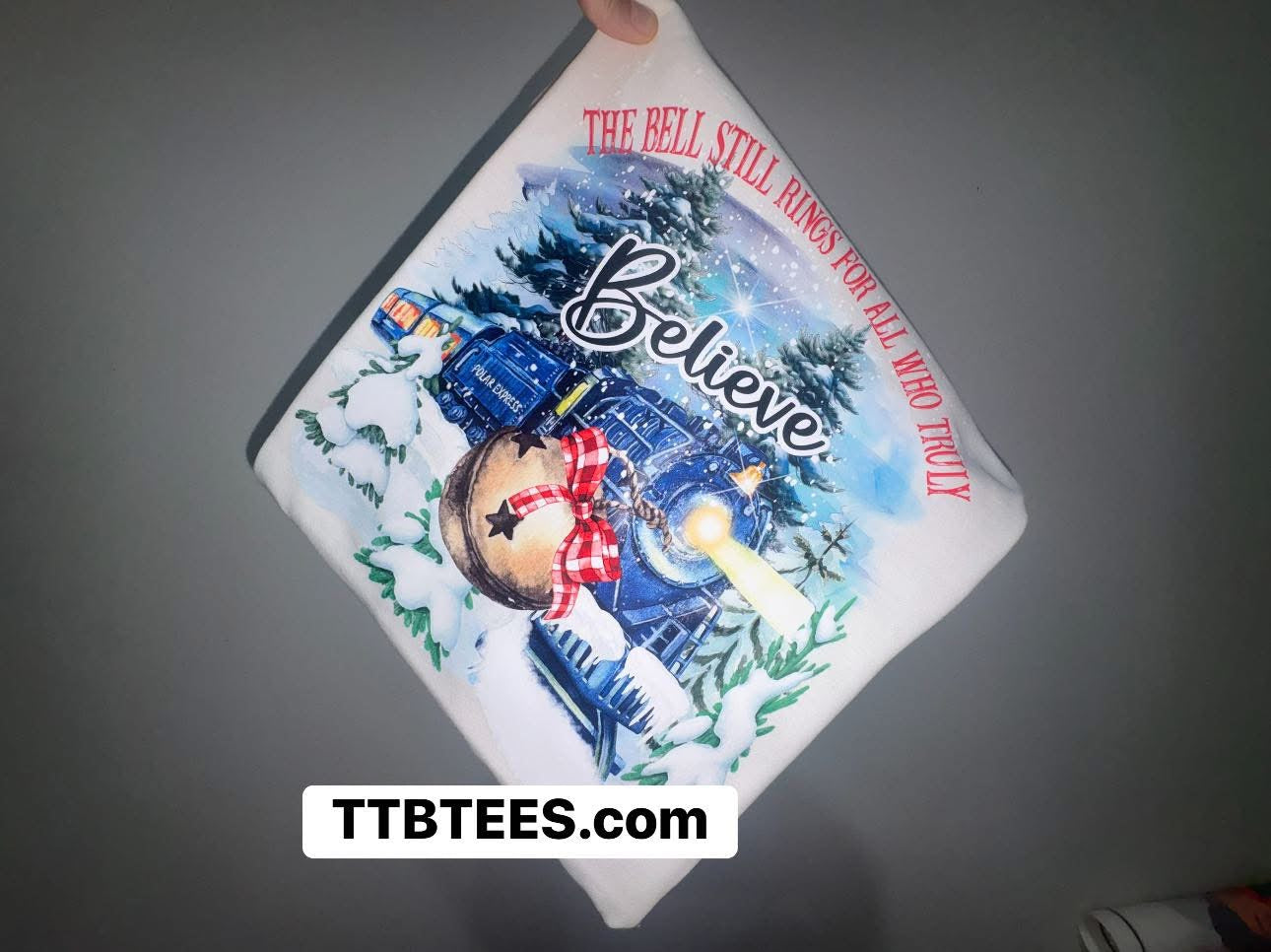 Youth small Believe tee