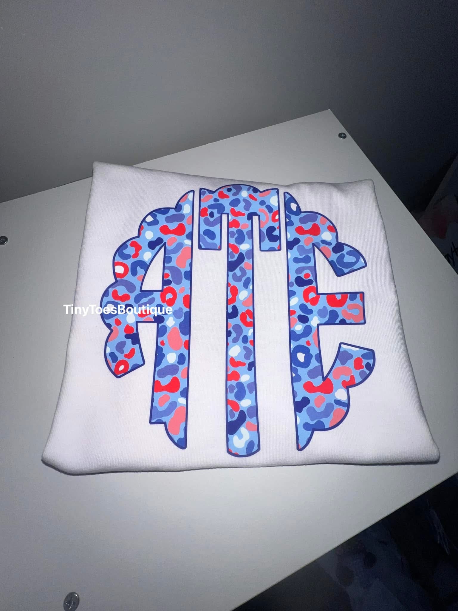 Patriotic Initials