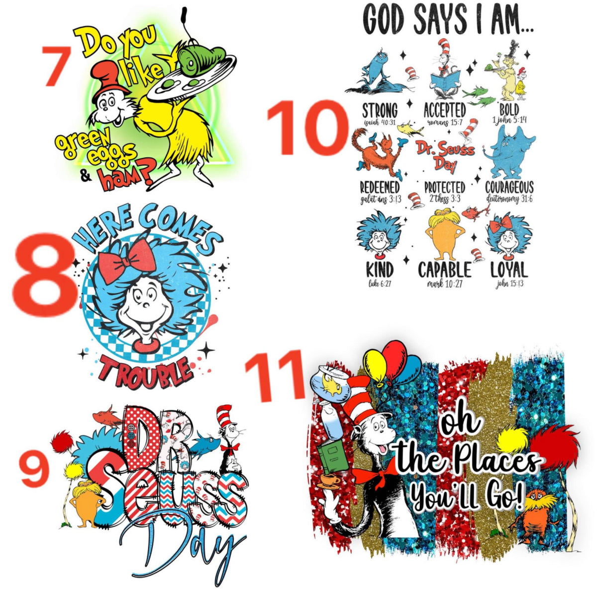 Seuss Tees