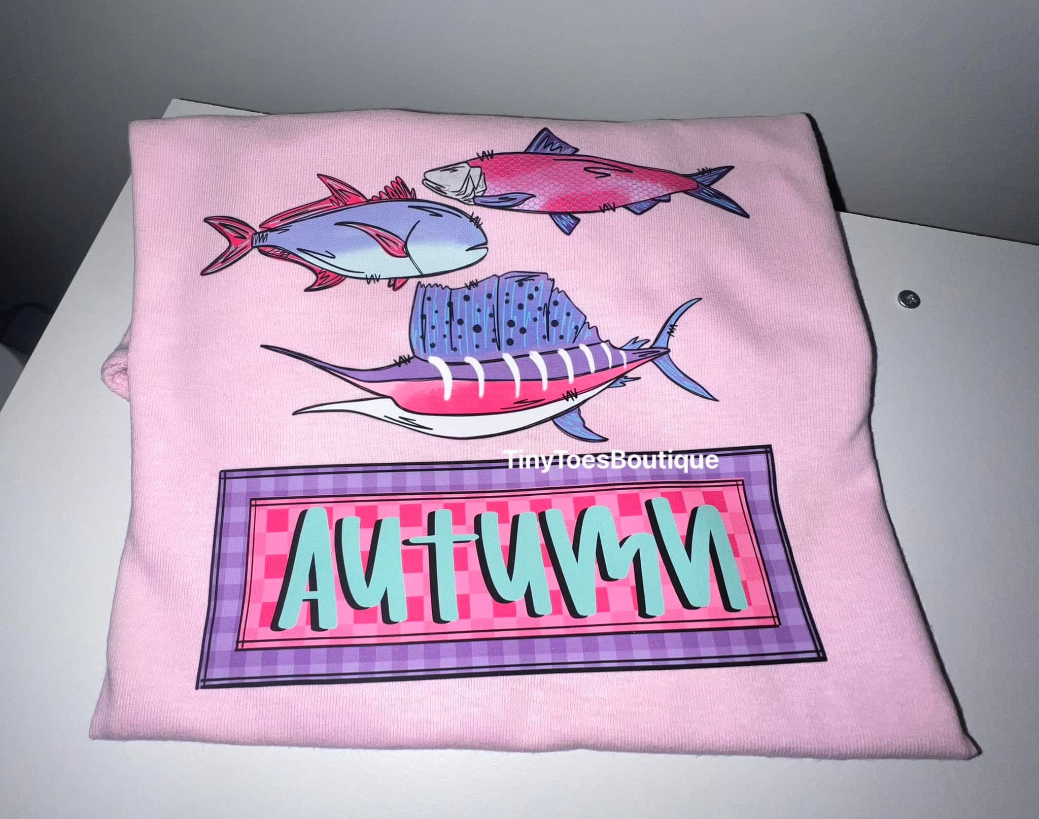 Girly Gamefish name tee