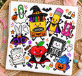 Spooky School Supplies Teacher