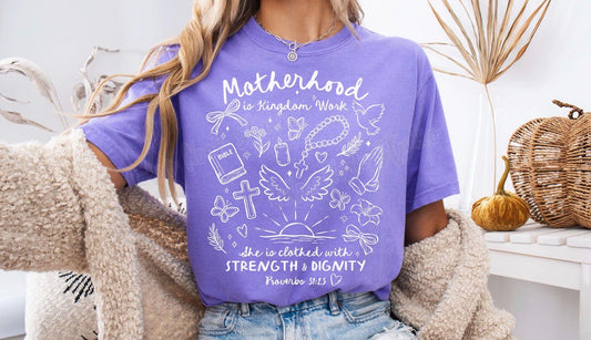Motherhood- comfort colors