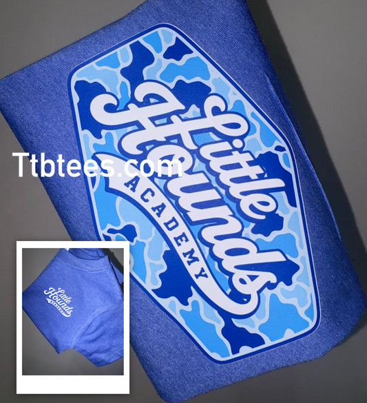 Little Hounds Academy Tee- 2 sided tee