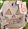 Pumpkin camo sweatshirt