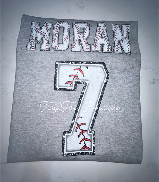Custom- Baseball mom tees