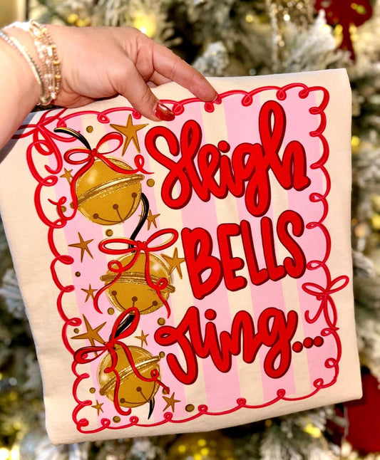 Sleigh Bells Ring- 2 sided