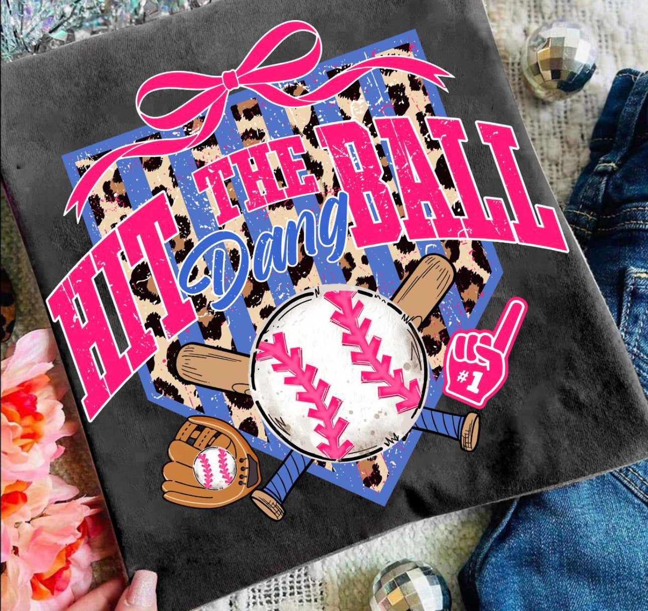 Hit the dang ball baseball