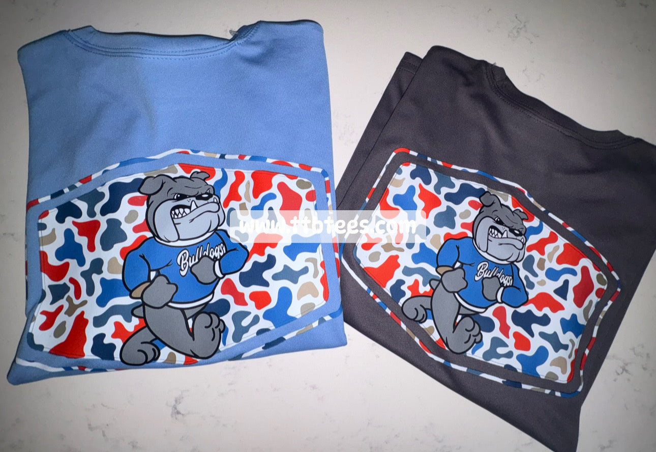 Dri Fit Camo Bulldogs
