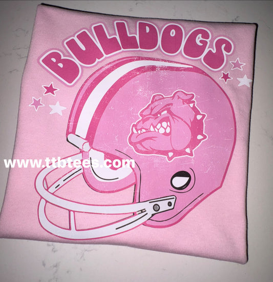 Preppy Bulldog Helmet