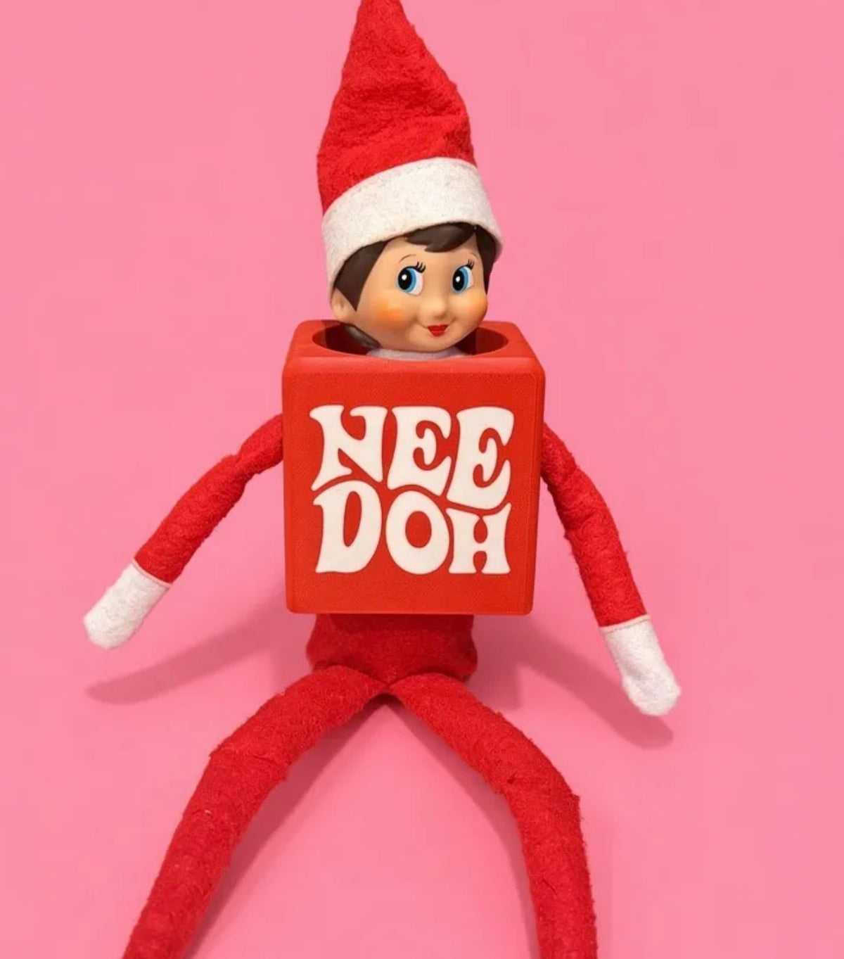 Red- needoh elf costume
