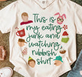 eating junk- comfort colors