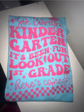 So long Kindergarten