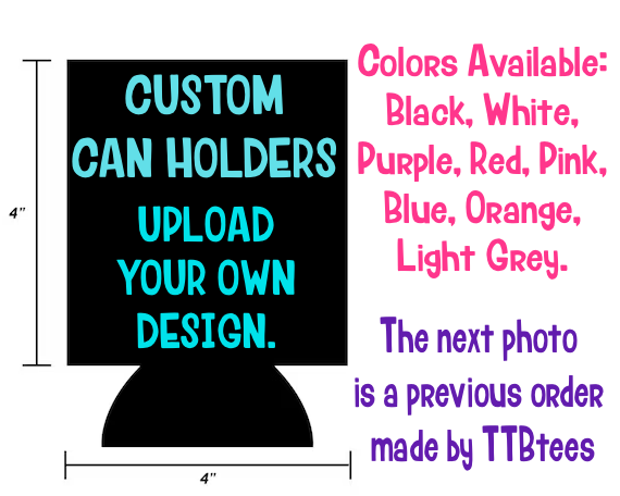 100 Custom Koozies