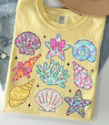 Seashells- comfort colors