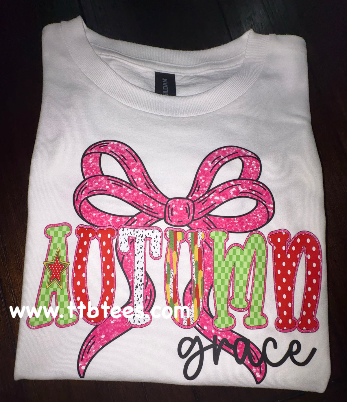 Festive Name Tee