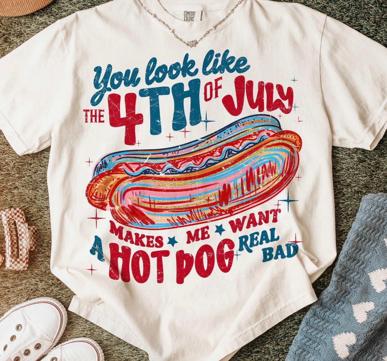 Hot dog real bad comfort colors