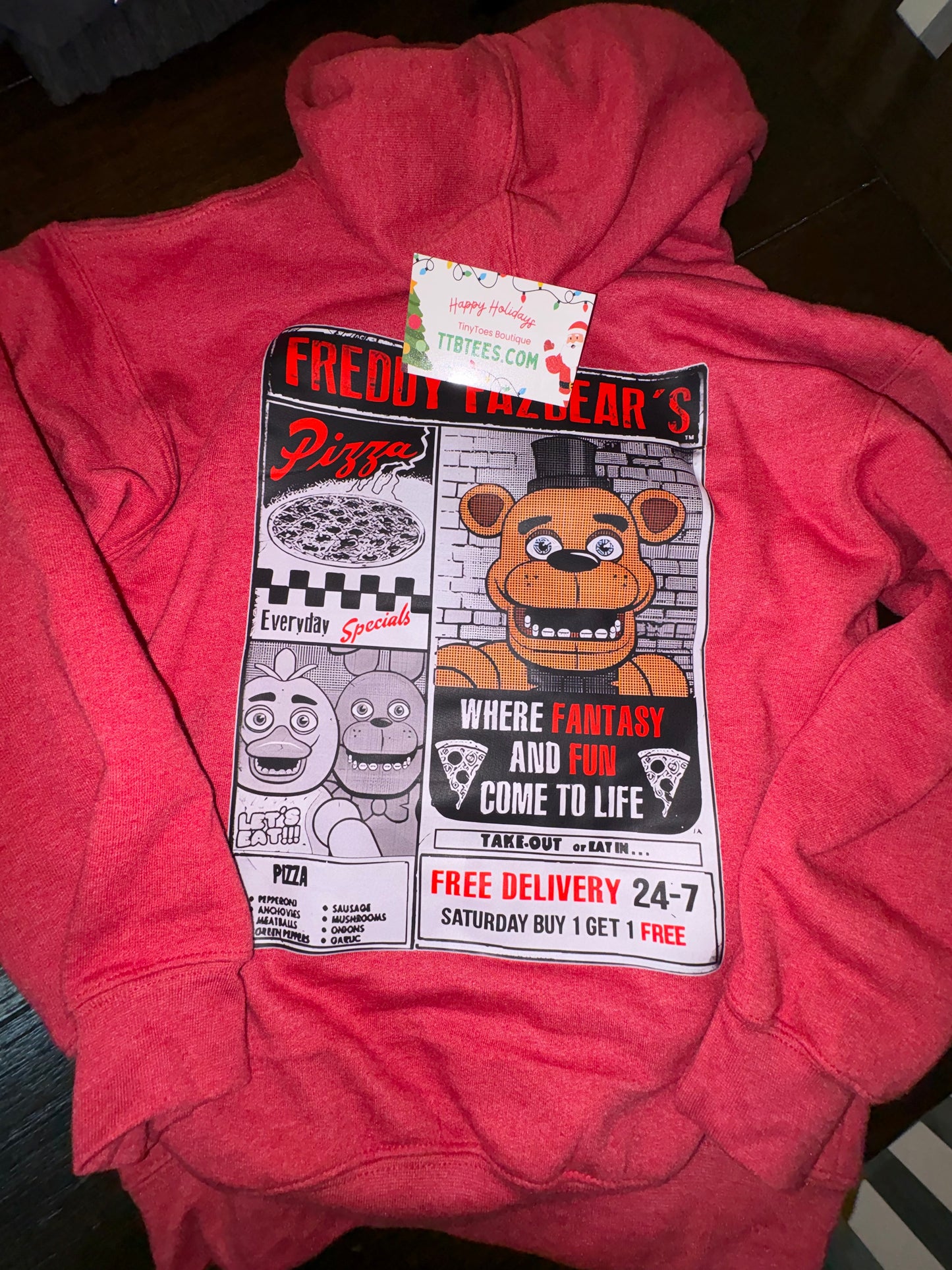 Freddy Fazbear Hoodie