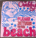 If crabby please return to the beach