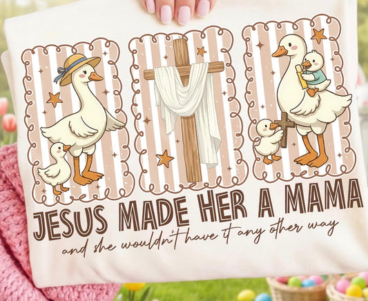 Jesus made her a mama