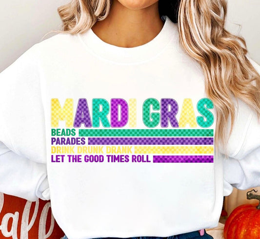 Mardi Gras Sweatshirt