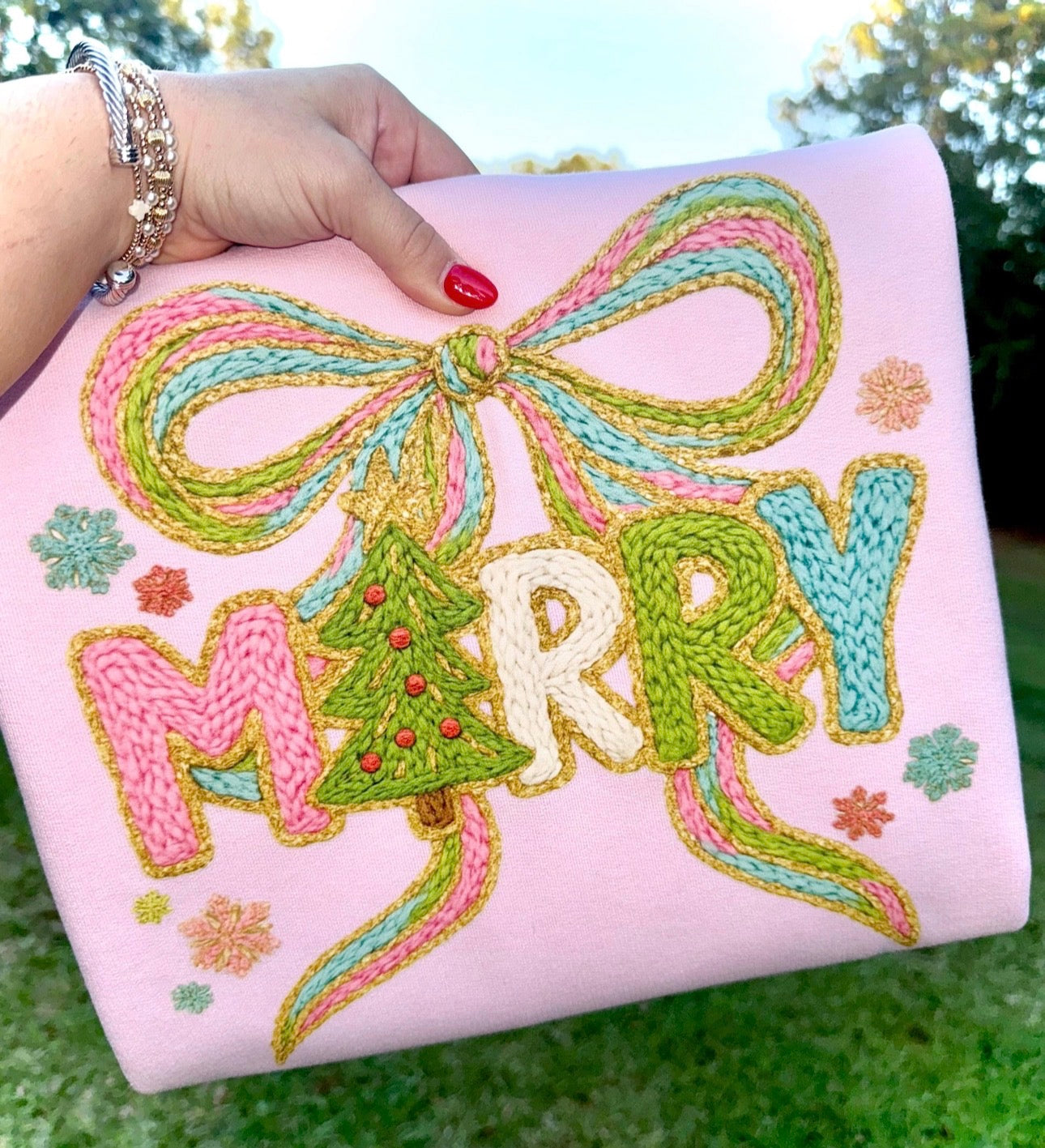 Merry Faux Yarn