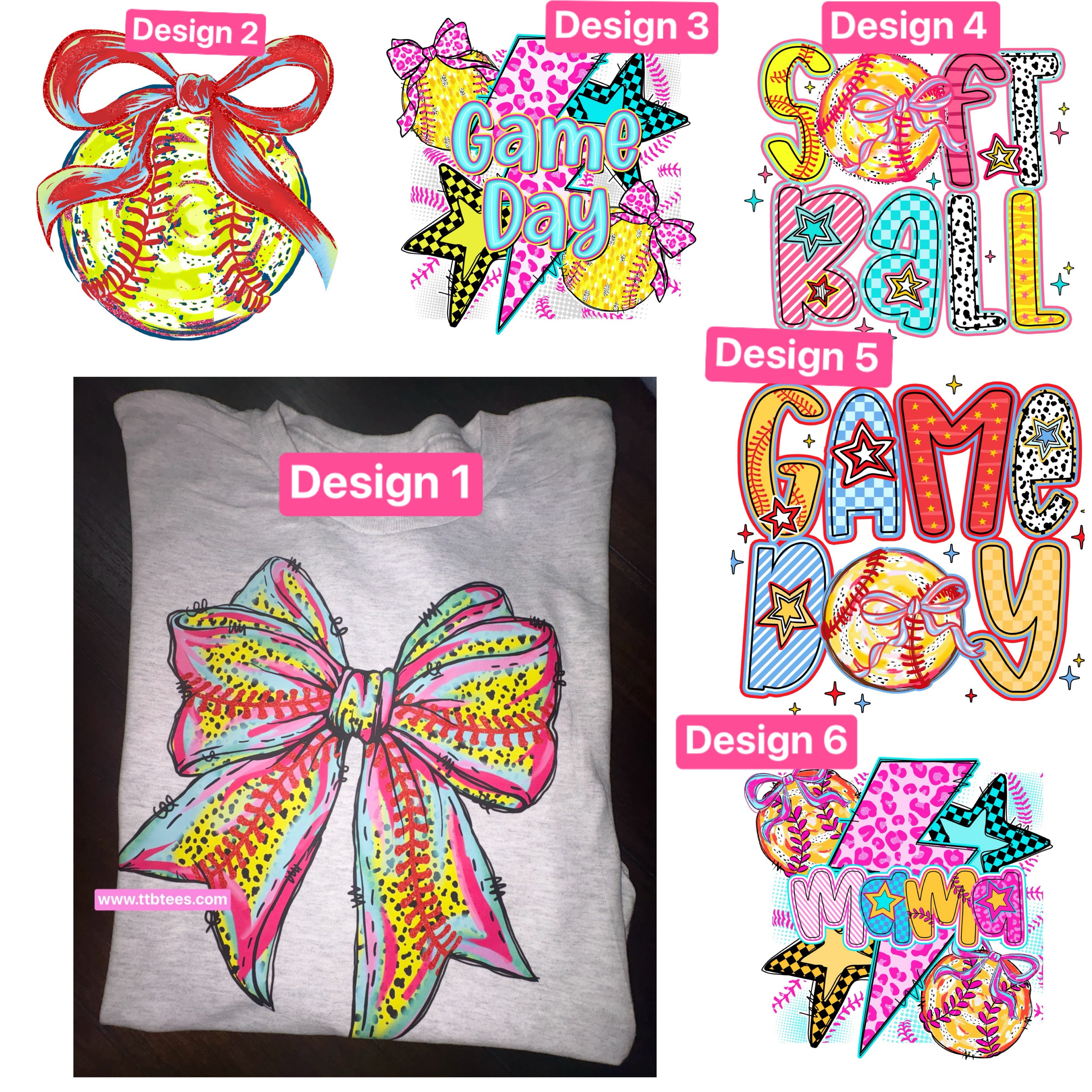 Softball Bow