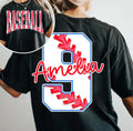 Custom baseball shirt