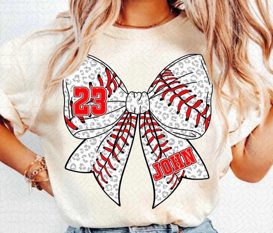 Custom Baseball Bow