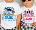 Summer sandy crab tee