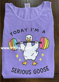 Serious Goose Tank - comfort colors