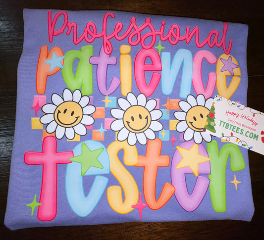 2 sided Design- professional patience tester