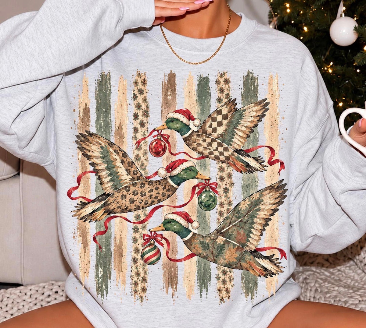 mallard ducks Sweatshirt