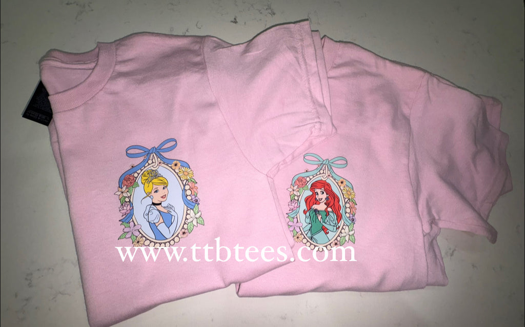 Princess 2 Sided Tees