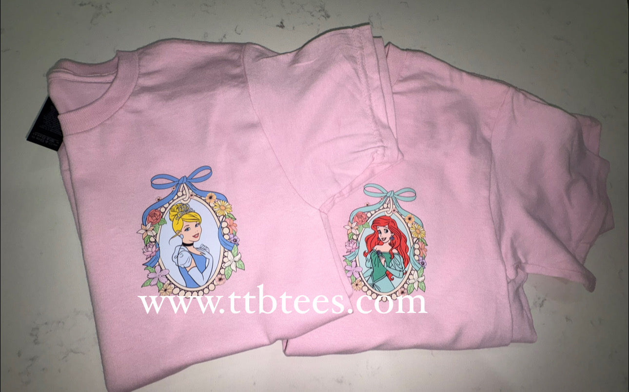 Princess 2 Sided Tees