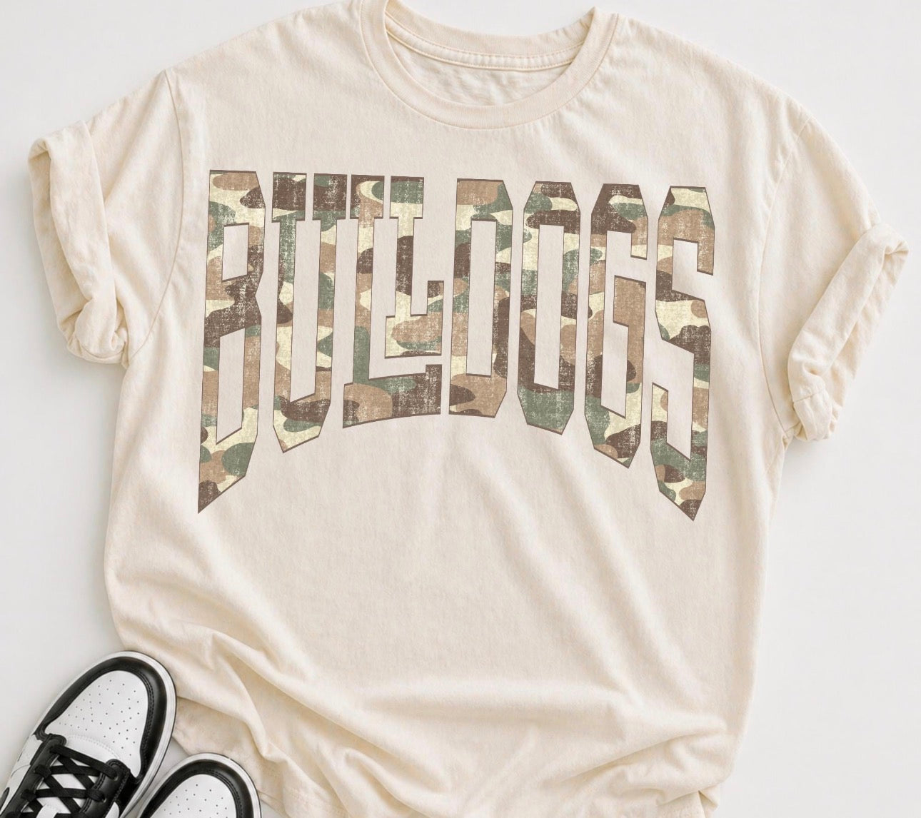 Bulldogs Camo Tee