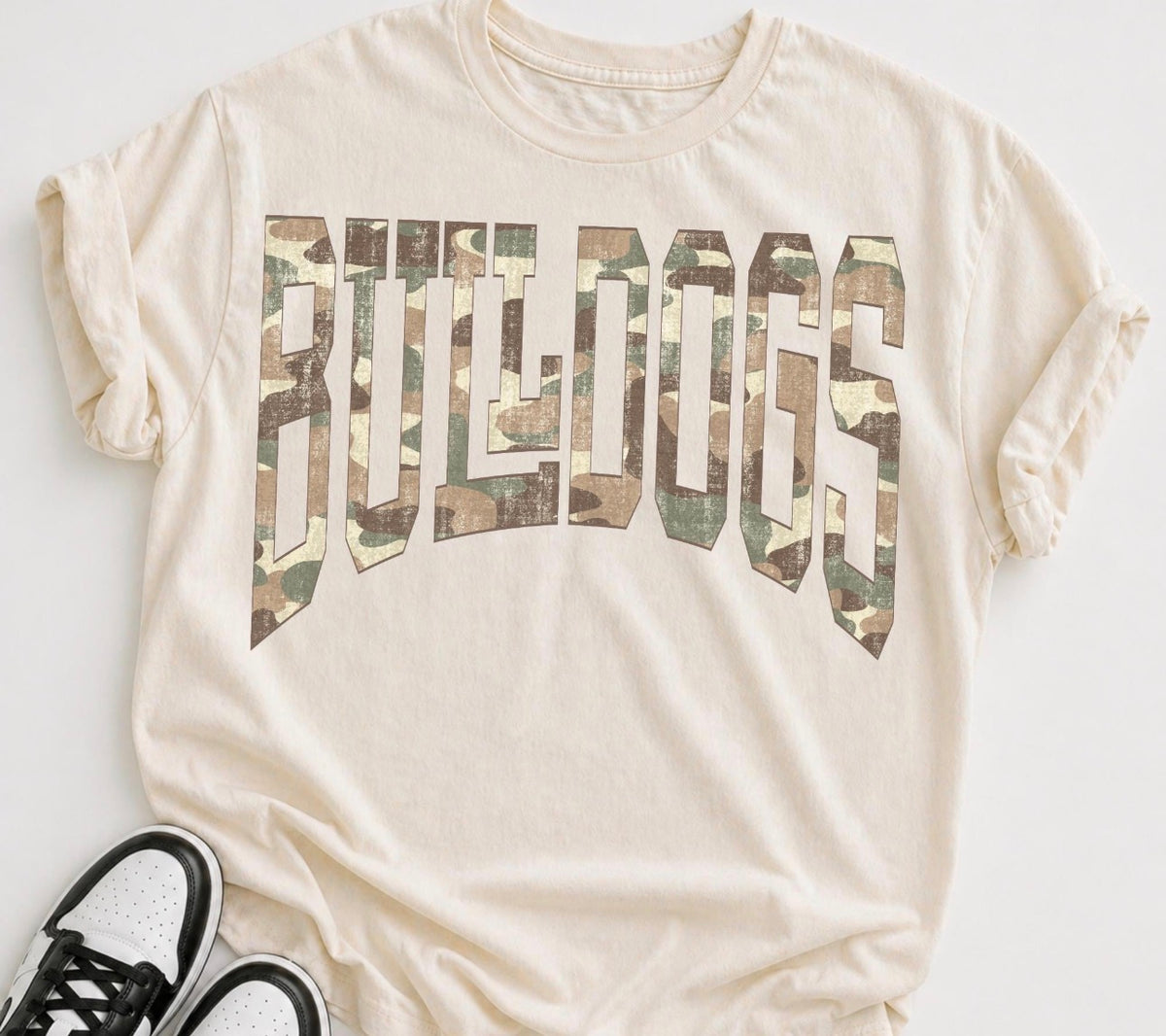 Bulldogs Camo Tee