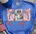 Red, White, and Feral- comfort colors