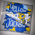 Yellow Jackets- 2 sided tee. St Martin