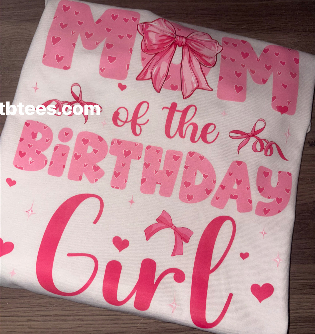 Mom of the birthday girl