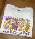 Watercolor Mardi Gras