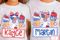 Patriotic Goose with name