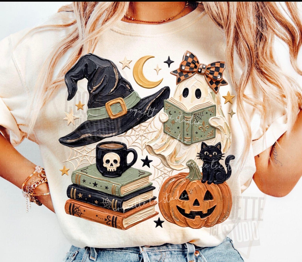Spooky Books Tee